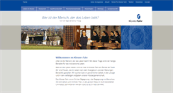 Desktop Screenshot of kloster-fahr.ch